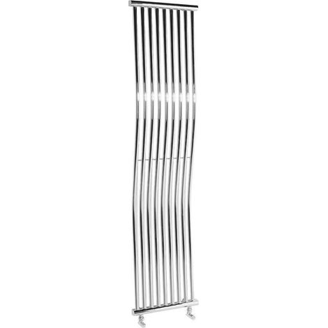 Sapho Onda - Elément chauffant 400x1700 mm, 425 W, chromé 1801-05 (1/5)
