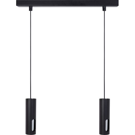 Lampada a sospensione Flow Sigma 2xGU10 nero/argento (1/3)