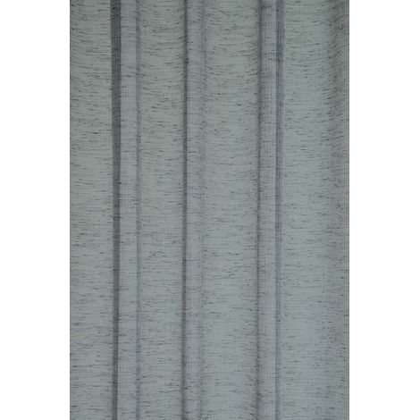 Rideau occultant uni anthracite 140x245cm polyester passants cachés (1/2)