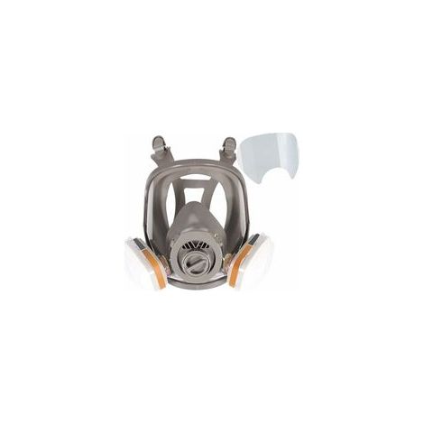 6800 Masque respiratoire intégral, casque de protection faciale pour peindre, vapeur et poussière organiques, deux types de connecteurs (1/5)