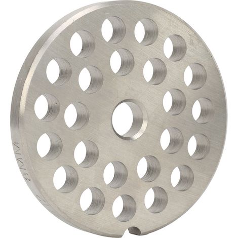 Piastra di ricambio in acciaio inox, disco con lama da 8 mm, tritacarne rotondo per accessori da taglio, misura 12