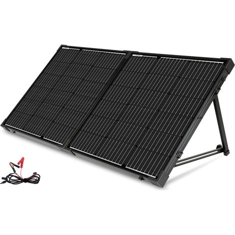 Panel Solar Monocristalino Renogy 100W 12V Portátil Plegable para Sistemas Off-Grid – Diseo tipo maleta con soporte integrado y regulador de carga impermeable 20A (1/5)