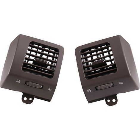 Grille de ventilation du tableau de bord, sortie d'air de climatisation, grille de climatiseur, marron A (1/5)