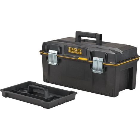 Cassetta portautensili impermeabile con vaschetta removibile e asole lucchettabili 1-93-935 Structural Foam Stanley FatMax