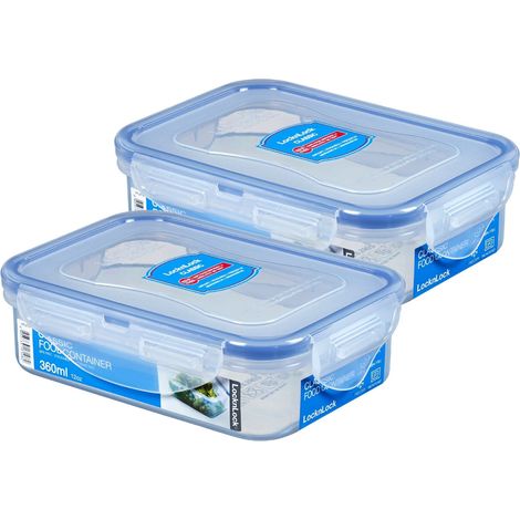 Vorratsdose rechteckig, 0,36 l 151 x 108 x 45 mm (1/5)