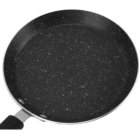 Plaque à Crêpes, Poêle à Crêpes Antiadhésive De Forme Ronde en Alliage D'aluminium, Poêle Portative à Crêpes(10in) (1/5)