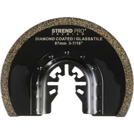 Werkzeug Strend Pro DS-R012 Sägeblatt - Halbkreis Karbid, für Multischleifer, 85 mm, G50 (1/4)