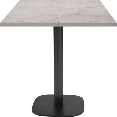 Table 70 x 70 cm - modèle Round marbre yule