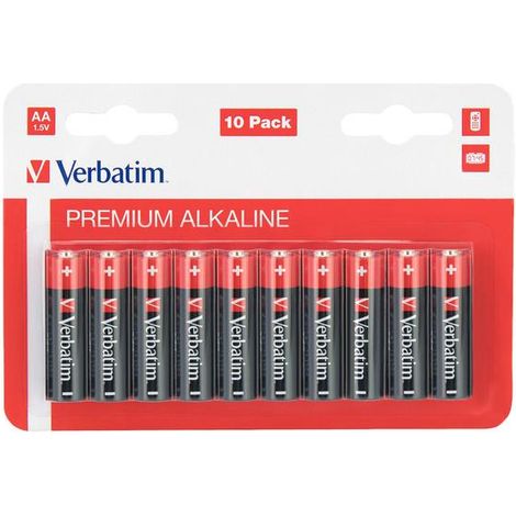 Batterie Verbatim LR6 AA (blister da 10 pezzi) (1/5)