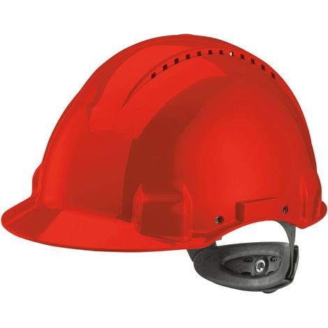 Casco G3000N,ABS, sistema de llave con trinquye, rojo (1/2)