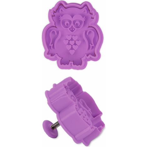 Städter Eule 5,5 cm Lila / Violett (1/5)