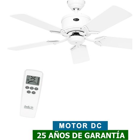 Ventilateur de plafond CasaFan 510381 ECO ELEMENTS 103cm blanc ou gris clair/blanc
