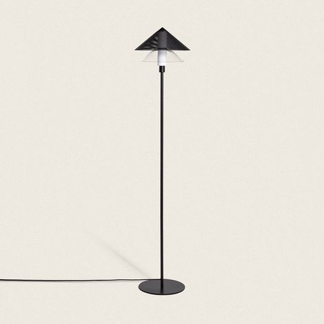 Lampadaire Métal Hesper Noir (1/5)