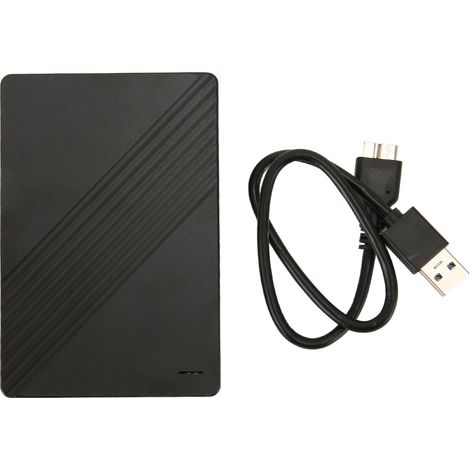 160 GB externe Festplatte mit USB 3.0 (5 Gbit/s), Aluminiumgehäuse, Plug & Play für Laptops, Desktop-PCs und All-in-One-PCs