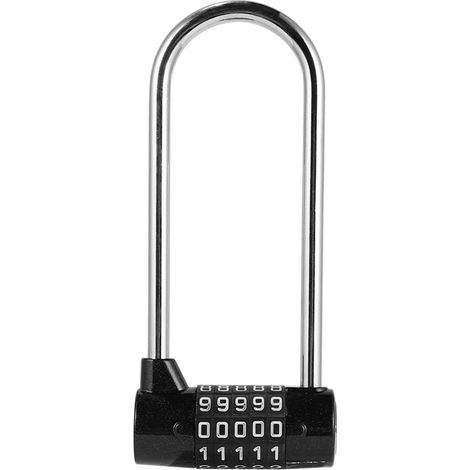 à combinaison noir en forme de U grand format Cadenas