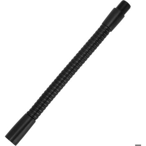Tuyau flexible en aluminium 10mm pour lampe de table – Raccords d'éclairage 15cm – Lot de 4 pièces – Réglage unive (1/5)