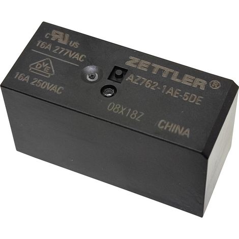 Zettler Electronics AZ762-1AE-24DE Printrelais 24 V/DC 16 A 1 Schließer 1 St.