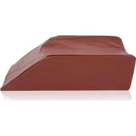 Coussin ergonomique pour les jambes avec inclinaison à 45 degrés, contour profilé en forme de U pour un maintien sûr, double noyau en mousse avec tricot amovible-AquaForge (1/5)