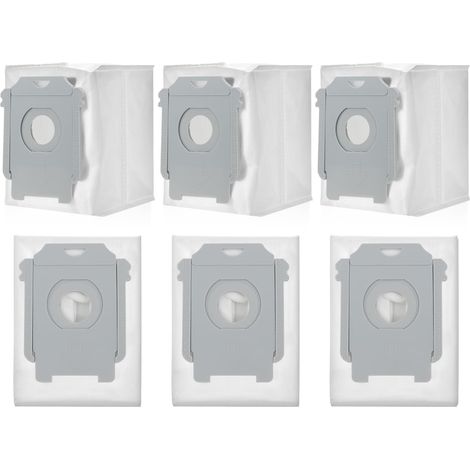 6 Stück Staubsaugerbeutel für iRobot Roomba i7, i7+, i7Plus, i8, i8+, i3, i3+, i4, i4+, i6, i6+, j7, j7+, s9, s9+, s9Plus Clean Base Absaugstation Staubbeutel Ersatz Beutel für iRobot Saugroboter (1/5)