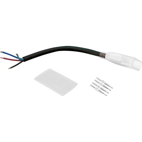 Luminaire eurolite neon flex connection cord IP20 tube thermorétractable