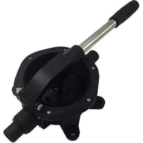 Pompe manuelle Black Marine pour le transfert des eaux de cale et des eaux usées des bateaux, 15 GPM (1/5)