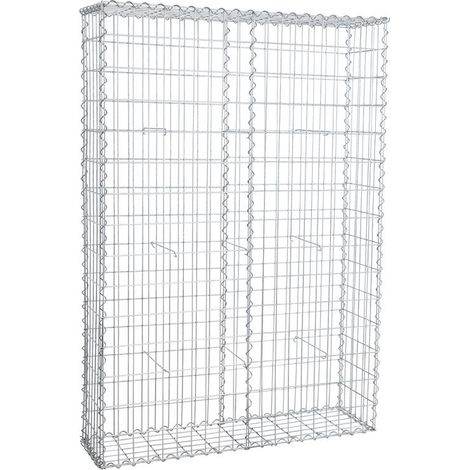 Gabione Steingabionen Steinkorb Gabionen Wand Drahtkorb 30 cm 100x150x30cm