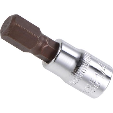 Douille à Embout Hexagonal H8 (8mm), Entraînement 1/4" Longueur 1,5" (1/5)
