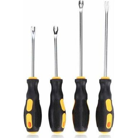 Quitagrapas para tapicería, sacaclavos, quitagrapas para tapicería, extractor de clavos (1/4)