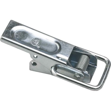 Imline – Grenouillère à ressort galvanisée 105mm – Acier galvanisé résistant aux intempéries – Verrouillage ferme pour remorque (1/3)