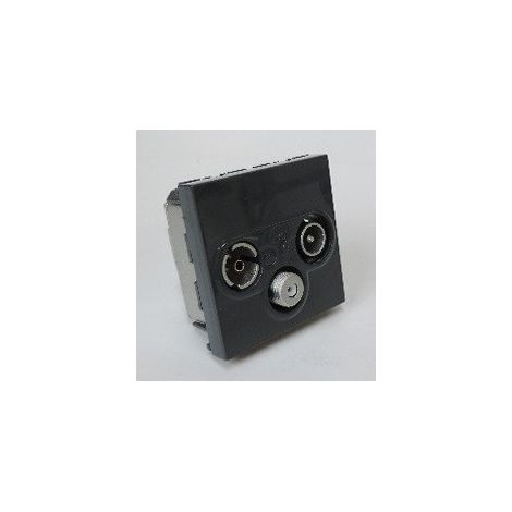 Mosaic prise tv/r/sat anthracite LEGRAND 079186 (1/2)