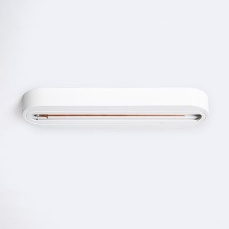 Kit en Saillie Ovale pour Spot sur Rail Monophasé Blanc