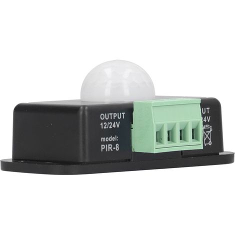 Infrarot-LED-PIR-Sensor, DC 12-24V Timer für Schrank, Badezimmer, Flur (1/5)