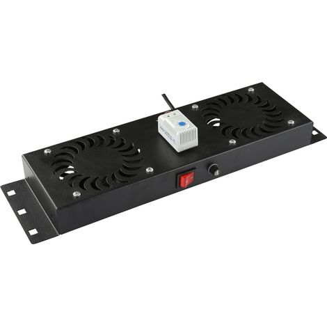 Ventiladores Lanview 2, módulo de ventilador con termostato analógico incorporado, RAF115BL