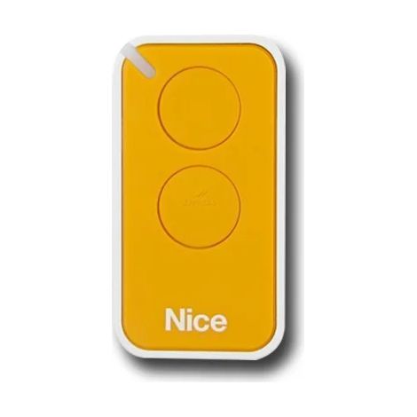 nice télécommande 2 canaux série inti jaune inti2y