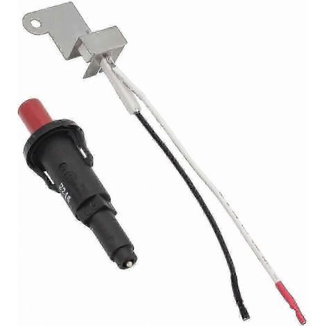 Kit d'allumeur à bouton-poussoir de rechange pour barbecues à gaz, compatible avec Weber Q3000 Q300 424001 4260 SZRH A-S1696 (1/5)