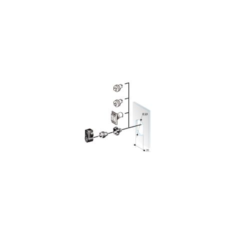 Thalassa PLM - manette + insert + clé 455 - NSYTHL455PLM
