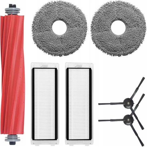 Zubehör für den RoboRock Q Revo Staubsauger: Filter, Wischmopps, Bürsten, Schwarz (1/5)
