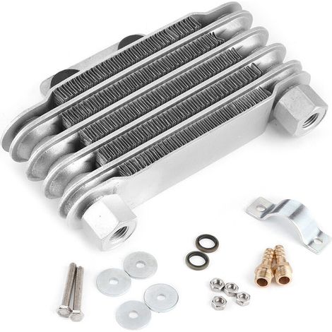 Jeffergarden 5 Rangée Universel Moteur Refroidisseur D'huile De Refroidissement De Radiateur De Remplacement Pour 125-250CC Moto Dirt Bike ATV (1/5)