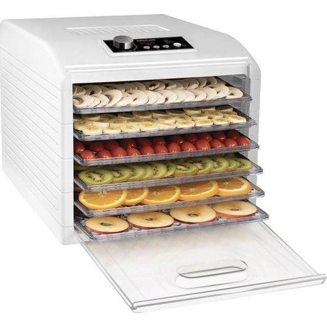 Sencor SFD 6500WH deshidratador de alimentos blanco moderno