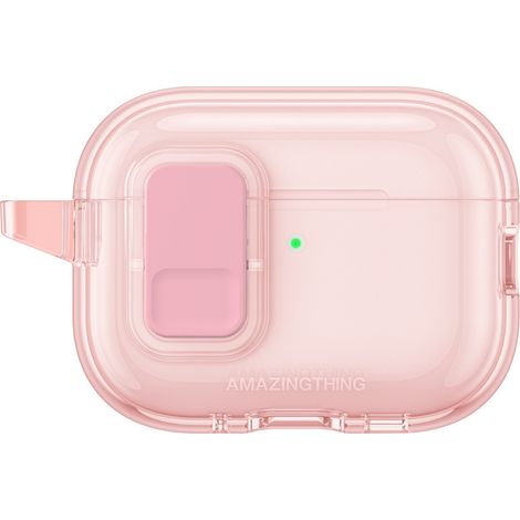 Étui minimaliste pour AirPods Pro 3 - Rose (1/5)