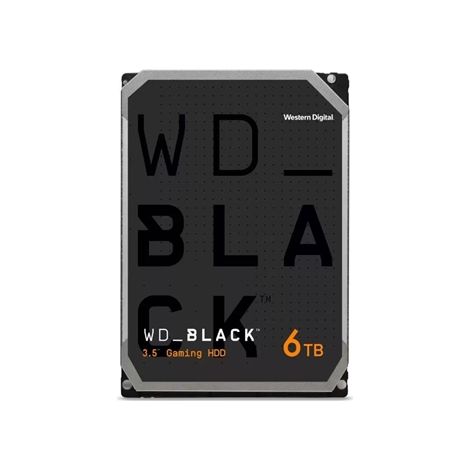 WD Black 6TB HDD SATA 6Gb/s Desktop 8,89cm 3,5Zoll