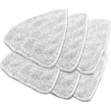 6 lingettes pour nettoyeur vapeur Vileda Steam Plus Recharges – Recharges pour nettoyeur vapeur et balai vapeur en mic Étiquette (1/5)