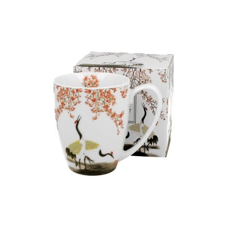 Taza clásica 380ml SAKURA Y GRÚAS