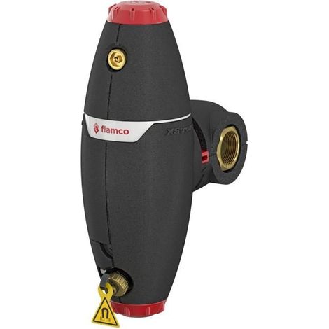 Flamco Separatore d'aria/fanghi XStream Vent-Clean DN20 - K22 con isolamento, 11071
