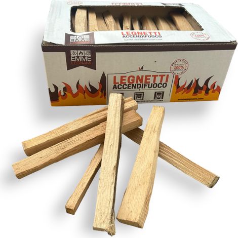 LEGNETTI ACCENDIFUOCO 6 KG FAGGIO CIRCA SCATOLA