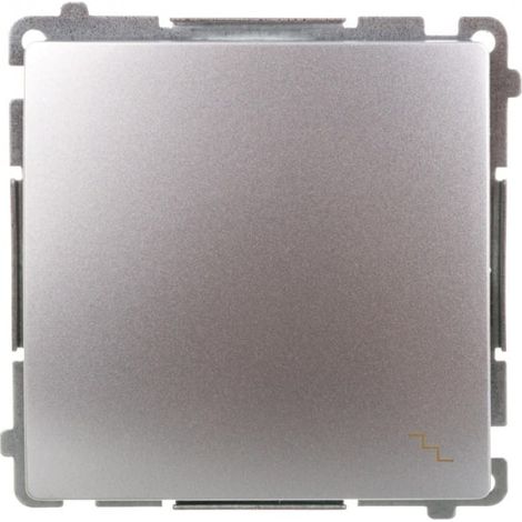 Simon Basic 10AX, 250V, connettori rapidi, argento opaco BMW6.01/43