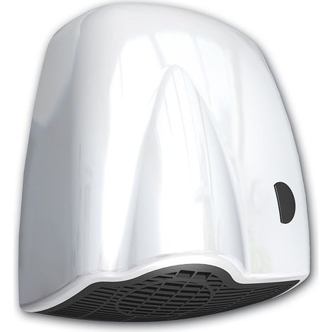 Asciugamano elettrico con pulsante, bianco da 1850 watt (1/3)