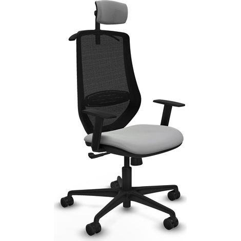 Sedia Ufficio con Poggiatesta Mardos Piqueras y Crespo D036N2H Grigio chiaro (1/5)