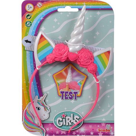 Simba Steffi Love Girls 105562480 - Cerchietto per Capelli con Luce, Corno con Luce Che Cambia Colore, 24 cm, a Partire dai 3 Anni (1/3)
