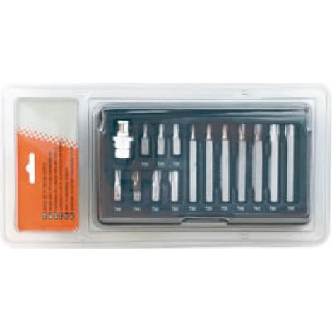 14 Embouts etoile torx